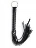 Black mini flogger